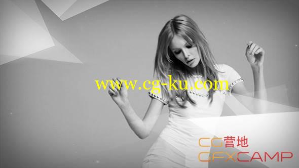 AE模板-简洁多边形时尚栏目包装 VideoHive Modern Fashion Promo的图片1