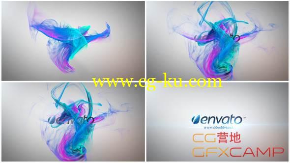 AE模板-粒子飘散Logo文字展示 VideoHive Simple Particle Logo Reveal的图片1