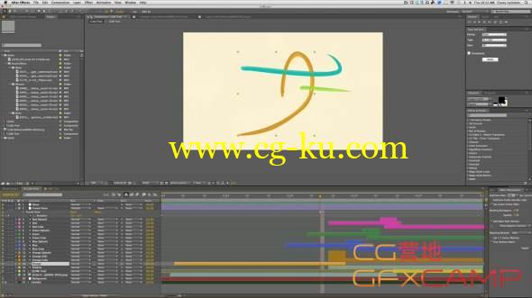 AE手绘动画线条MG教程 Cel Animation Tutorial的图片1