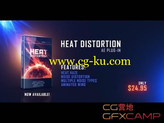 AK能量紊乱变形插件破解版 Video Copilot Heat Distortion v1.0.31 AE CS4-CC 2015 Win的图片1