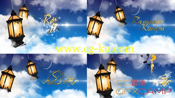 AE模板-蓝天白云吊灯印度栏目包装 VideoHive Ramadan Ident的图片1