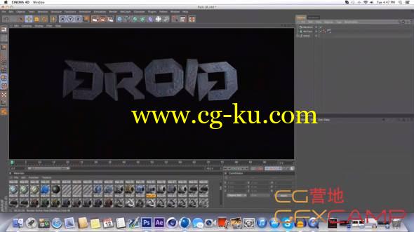 C4D材质合集包 Cinema 4D Droid Texture Pack 1-3的图片1