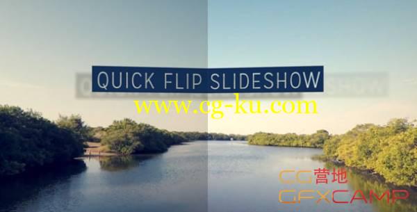 AE模板-日历折叠效果翻转图片视频展示 VideoHive Quick Flip Slideshow的图片1