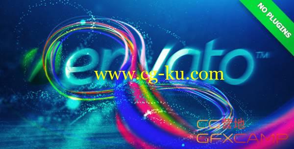 AE模板-水底梦幻漂亮多彩粒子拖尾Logo展示 VideoHive Underwater Logo Reveal的图片1