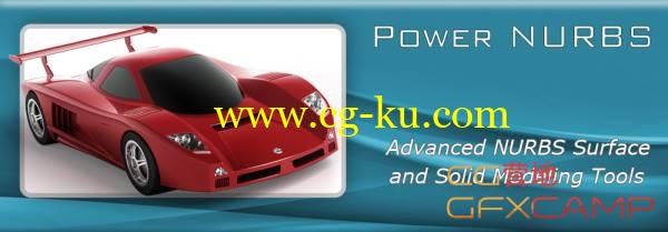 3ds max模型导入插件 nPower nPowerMAX (Power NURBS ) R1200 B0182 2016的图片1