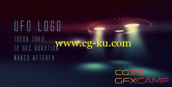 AE模板-科幻渲染UFO飞船Logo展示 VideoHive UFO logo的图片1