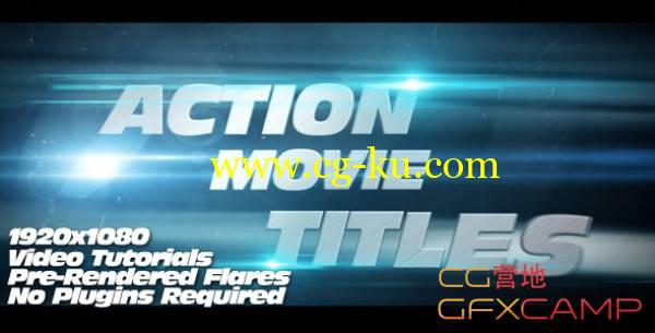 AE模板-速度与激情震撼动作电影开场宣传 VideoHive Action Movie Titles的图片1