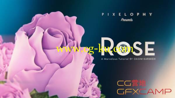 Marvelous Designer制作玫瑰开花动画教程 How to create a 3d Rose的图片1