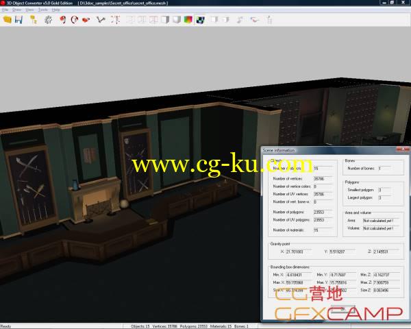 3D模型格式转换软件 3D Object Converter 6.40 Win破解版的图片1