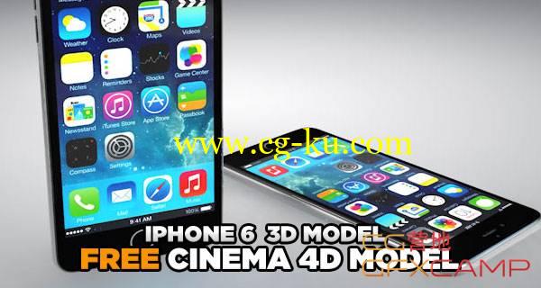 Cinema4dtutorial iPhone 6 C4D模型的图片1