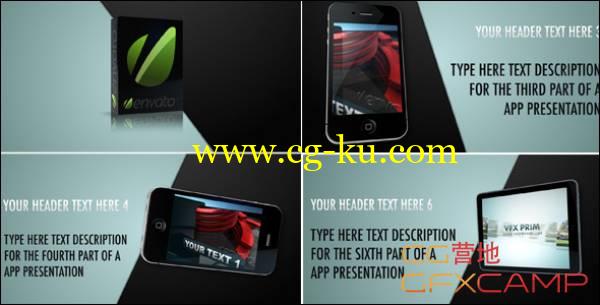 AE模板-手机iPad商品APP促销宣传展示 Mobile App Promo的图片1
