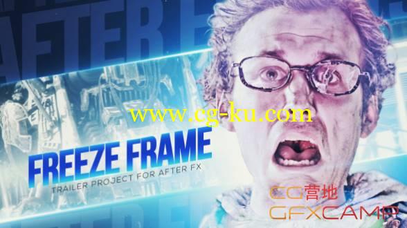 AE模板-电影人物定格介绍片头开场预告宣传片 Freeze Frame Trailer的图片1