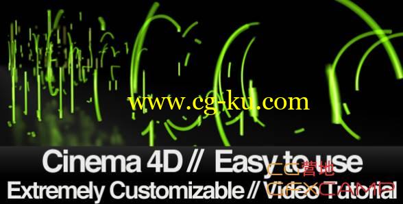 AE/C4D模板-三维字体路径描边动画 Type Trace Eraser的图片1