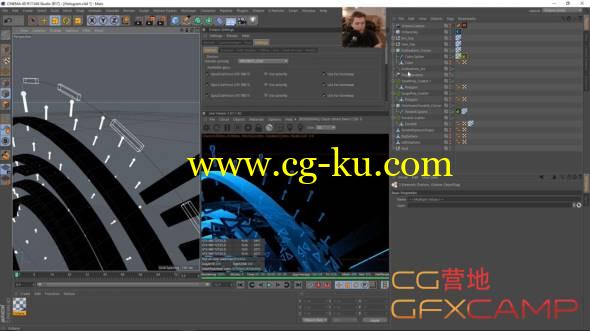 AE/C4D制作全息投影高科技地球教程 Creating a Holograph Element in Cinema 4D and After Effects的图片1