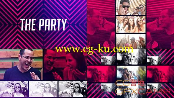 AE模板-潮流时尚音乐聚会活动派对片头 Party Music Event的图片1