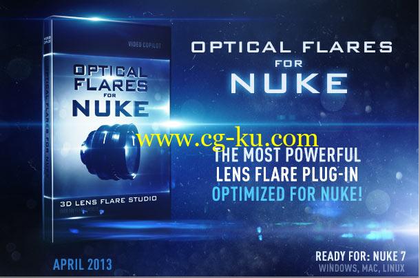 Video Copilot Optical Flares for Nuke 7&8 Win 破解版的图片1