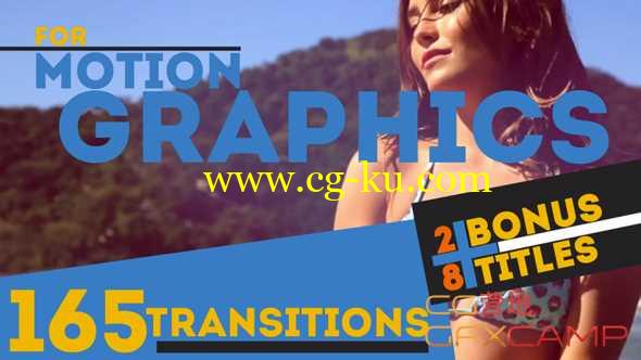 AE模板-栏目包装文字标题动画转场 165 Transitions & 28 Titles Pack Motion Graphics的图片1