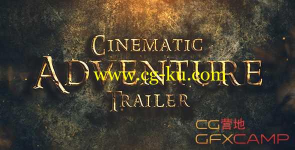 AE模板-西方史诗游戏电影宣传片预告片包装片头 Cinematic Trailer的图片1