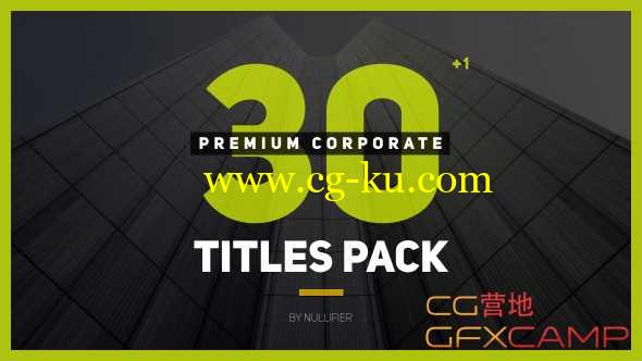 AE模板-30组商务公司企业文字标题 30+1 Premium Corporate Titles Pack的图片1