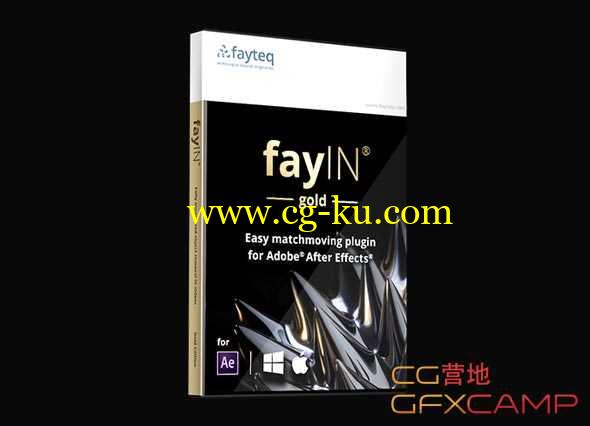 AE摄像机反求跟踪插件破解版＋使用教程 fayteq fayIN GOLD v2.4.1 CC/CC 2014 Win/Mac的图片1
