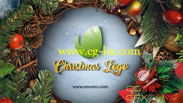 AE模板-圣诞节三维装饰Logo展示 Christmas & New Year Logo的图片1