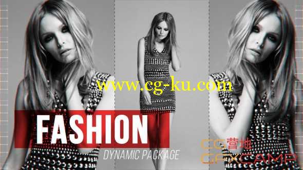 AE模板-动态时尚栏目包装片头 Dynamic Fashion Package的图片1
