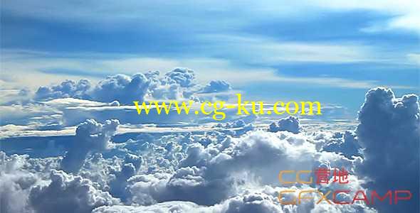 实拍高空云层视频素材 Flying Above the Clouds 3的图片1