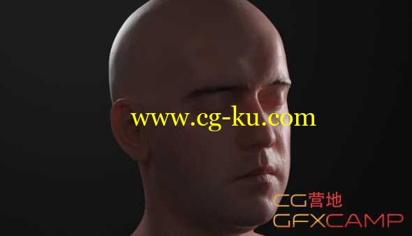 3DS MAX人体皮肤模拟Vray渲染教程 How to Create a Realistic Human Skin with VRaySkinMtl Tutorial的图片1