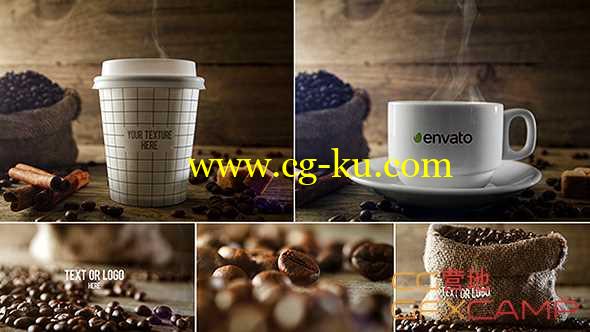AE模板-咖啡宣传片头 Gourmet Coffee的图片1