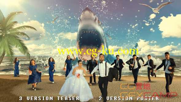 AE模板-奇幻创意婚礼片头宣传片 Wedding Day Fantasy Poster Teaser Maker的图片1
