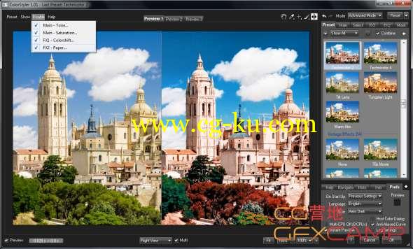 PS个性图片调色插件 Colorstyler 1.01 for Photoshop Win + 使用教程的图片1