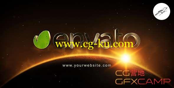 AE模板-星球地平线Logo动画 Space Logo 2的图片1