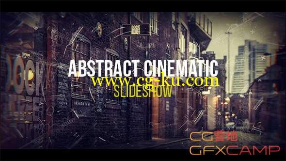 AE模板-抽象大气三维视差图片开场 Abstract Cinematic Parallax Opener Slideshow的图片1