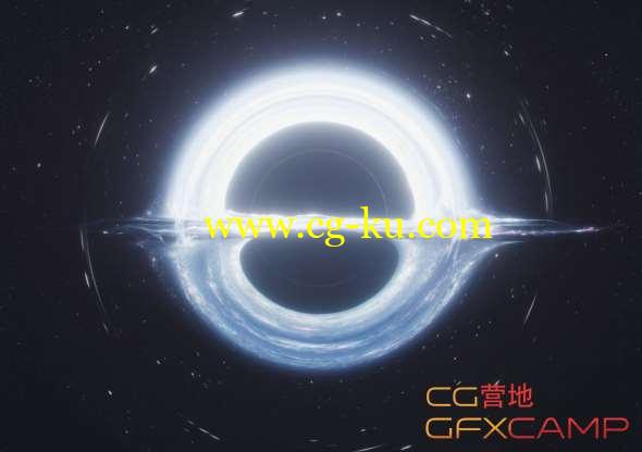 C4D《星际穿越》黑洞制作教程 Cinema 4D - Black Hole Using Octane Render Tutorial的图片1