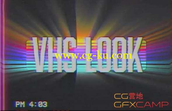 复古录像带特效AE教程 Skillshare - The VHS Look in After Effects的图片1