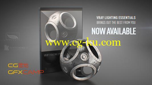 C4D Vray灯光预设 Renderking – Vray Lighting Essentials的图片1