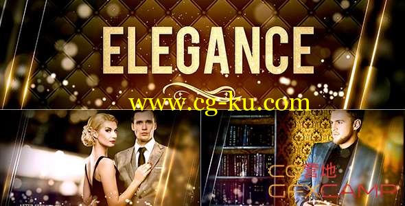 AE模板-优雅时尚婚礼片头包装 Elegance的图片1