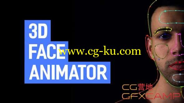 AE模板-三维图片面部动画 3D Face Animator的图片1