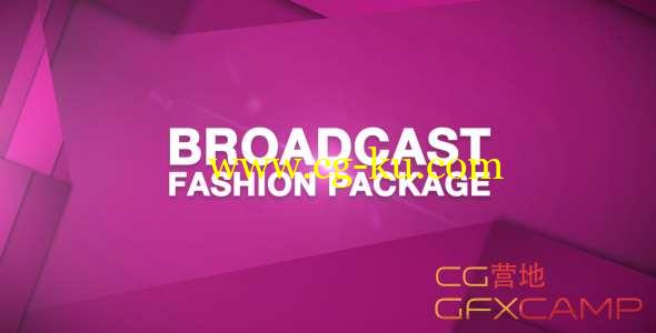 AE模板-时尚电视广告栏目包装片头 Broadcast Fashion Package的图片1