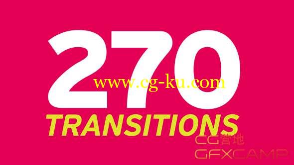 270组图形动画视频转场视频素材 Transitions的图片1