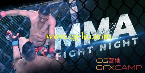 AE模板-搏击运动体育视频宣传包装 MMA Fight Night的图片1