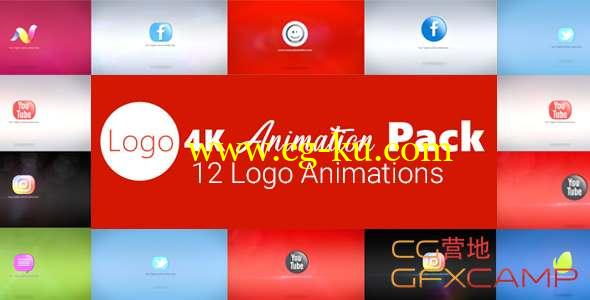 AE模板-简单实用Logo动画片头 Logo 4K Animation Pack的图片1