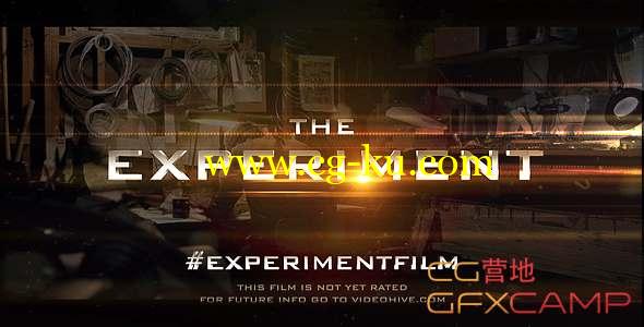 AE模板-大气宣传片电影片头视频开场 Cinematic Trailer Experiment的图片1