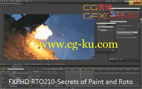 AE Roto秘诀 FXPHD RTO210-Secrets of Paint and Roto的图片1