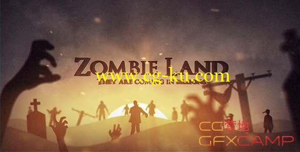 AE模板-丧尸剪影片头动画 Zombie Land的图片1