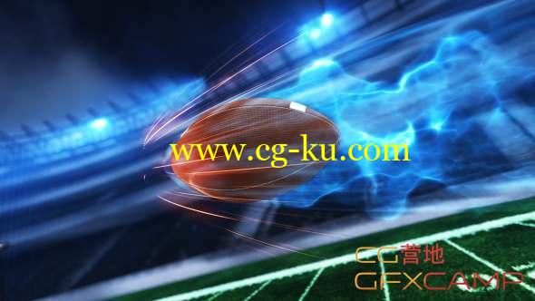 AE模板-橄榄球体育片头栏目包装 Ultimate Football - Broadcast Package的图片1