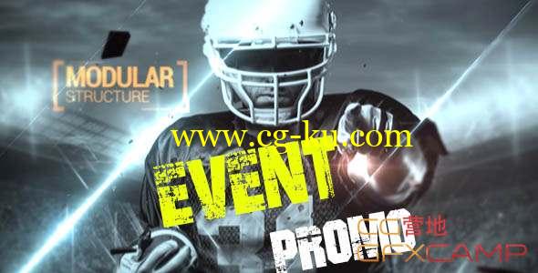 AE模板-体育活动视频包装开场 Event Promo的图片1