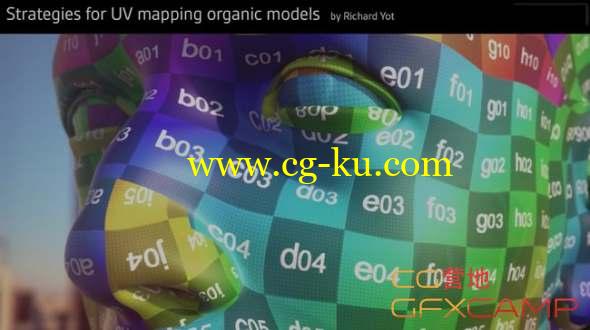 生物模型展UV贴图教程 Strategies for UV Mapping Organic Models的图片1