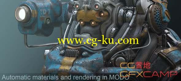 Modo机器材质渲染教程 Gumroad - Automatic Materials and Rendering in Modo with Tor Frick的图片1