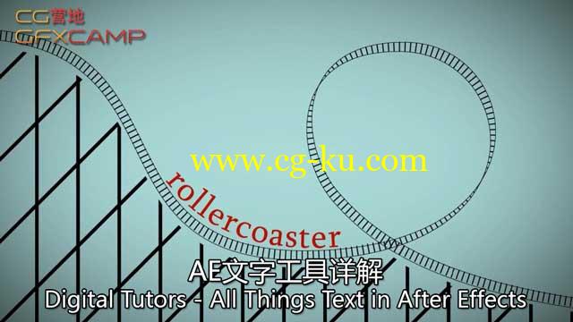 AE文字工具详解 Digital Tutors – All Things Text in After Effects的图片1